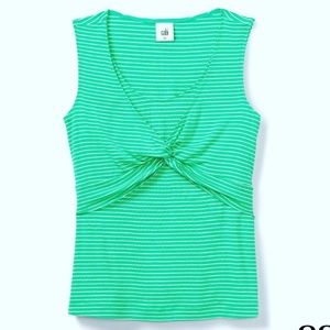 Cabi Gathered Tank NWT Med